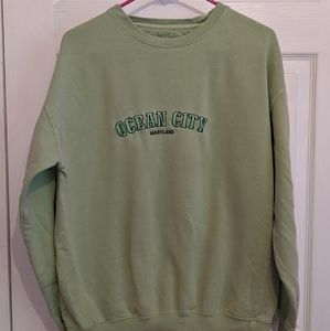vintage ocean city sweater